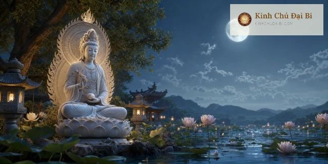 Nguyệt Quang Biến Chiếu Bồ Tát: Sự lắng dịu và chánh niệm trong pháp Dược Sư