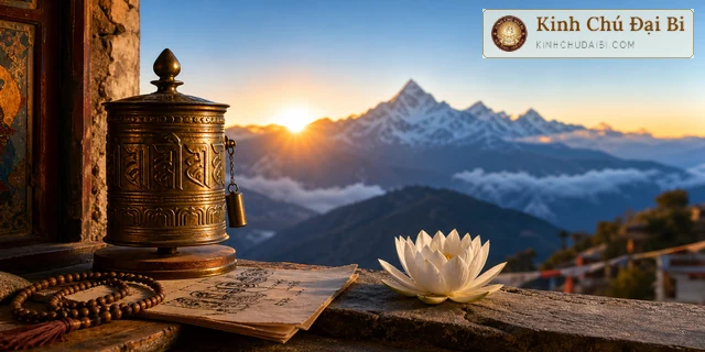 Hình ảnh minh họa Om Mani Padme Hum